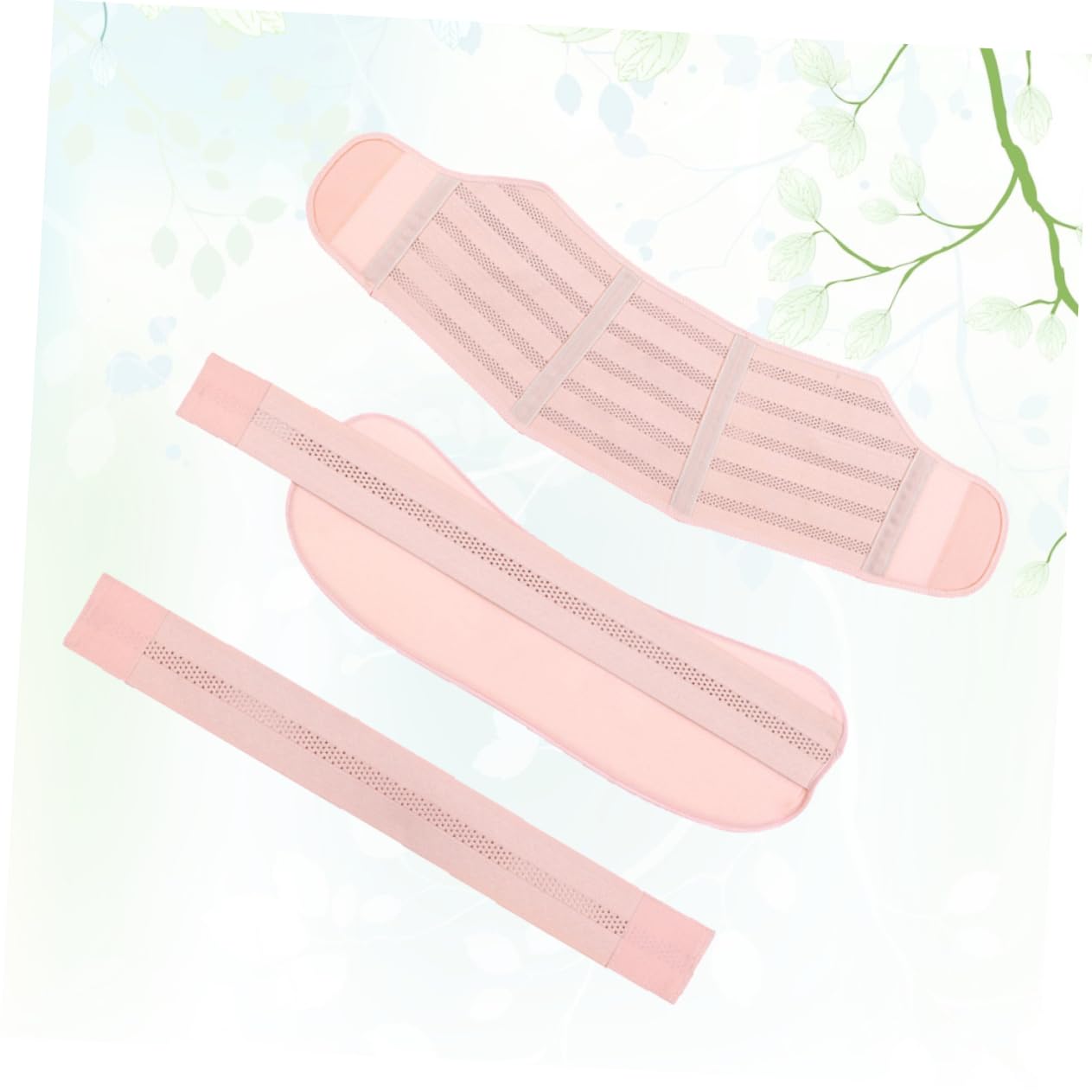Maternity Support Belt for Pregnancy Adjustable Breathable Belly Band Nude Comfortable Skin-friendly Design Prevents Stretch Marks for Support during Pregnancy