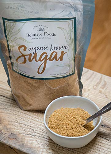 Relative Foods Organic Cane Sugar (5 Lbs.) And Organic Brown Sugar (3 Lbs.) #TOP5