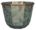 Classic Home and Garden Premiere Collection Planter, Shaina 15", Patina Copper