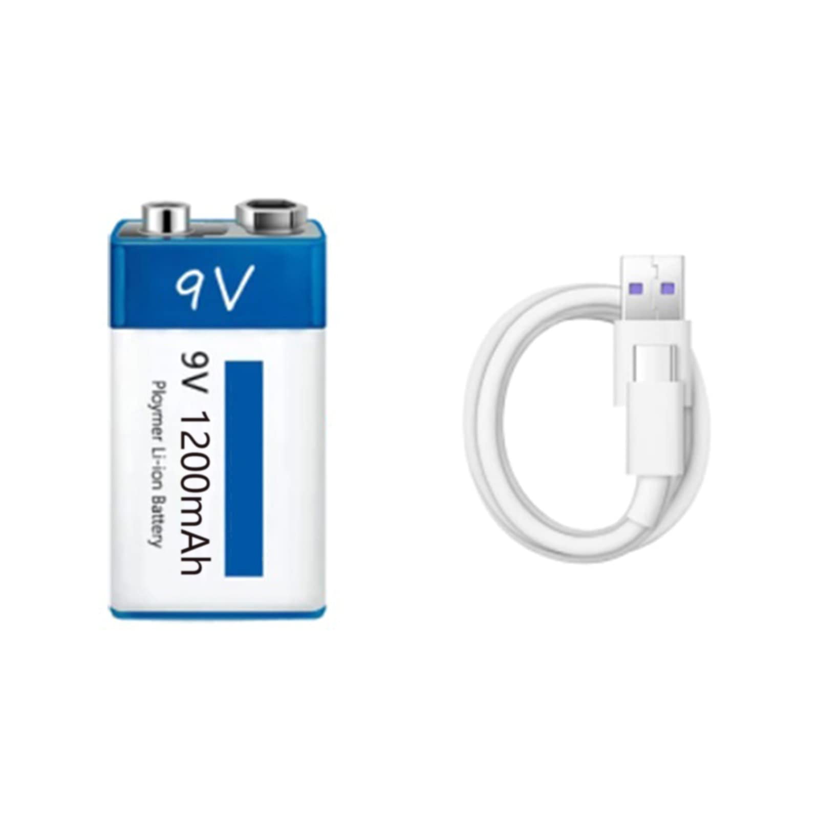 Generic6600mAh 9V Li-ion Rechargeable Battery For Microphone Multimeter RC Toy Camera Multimeter Microphone Metal Detector