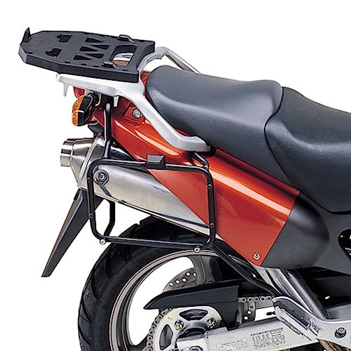 Supports latéraux Givi PL164 robustes pour fixer vos valises sur Honda Varadero 1000