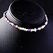 Produktbild Jovono Bohemian Choker mit farbigen Perlen Halskette Kette für Frauen und Mädchen (Goldstern)