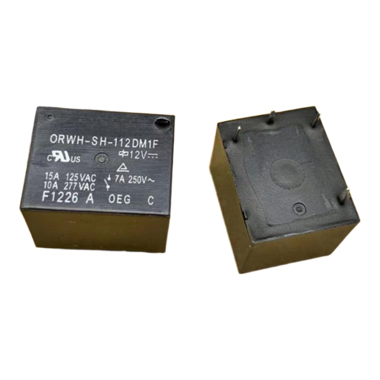 Relais ORWH-SH - 112DM1F miniature pour circuit imprimé PCB 12VDC SPST常开