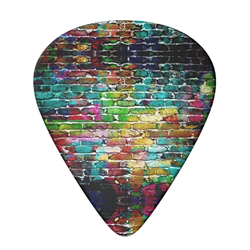 Lot de 6 médiators colorés pour guitare acoustique, guitare électrique, basse, ukulélé – fins, moyens et épais. - Les Beatles, Paul McCartney, John Lennon, RIngo Starr, George Harrison Lot de 6 médiators colorés pour guitare acoustique, guitare électrique, basse, ukulélé – fins, moyens et épais. – Image 4