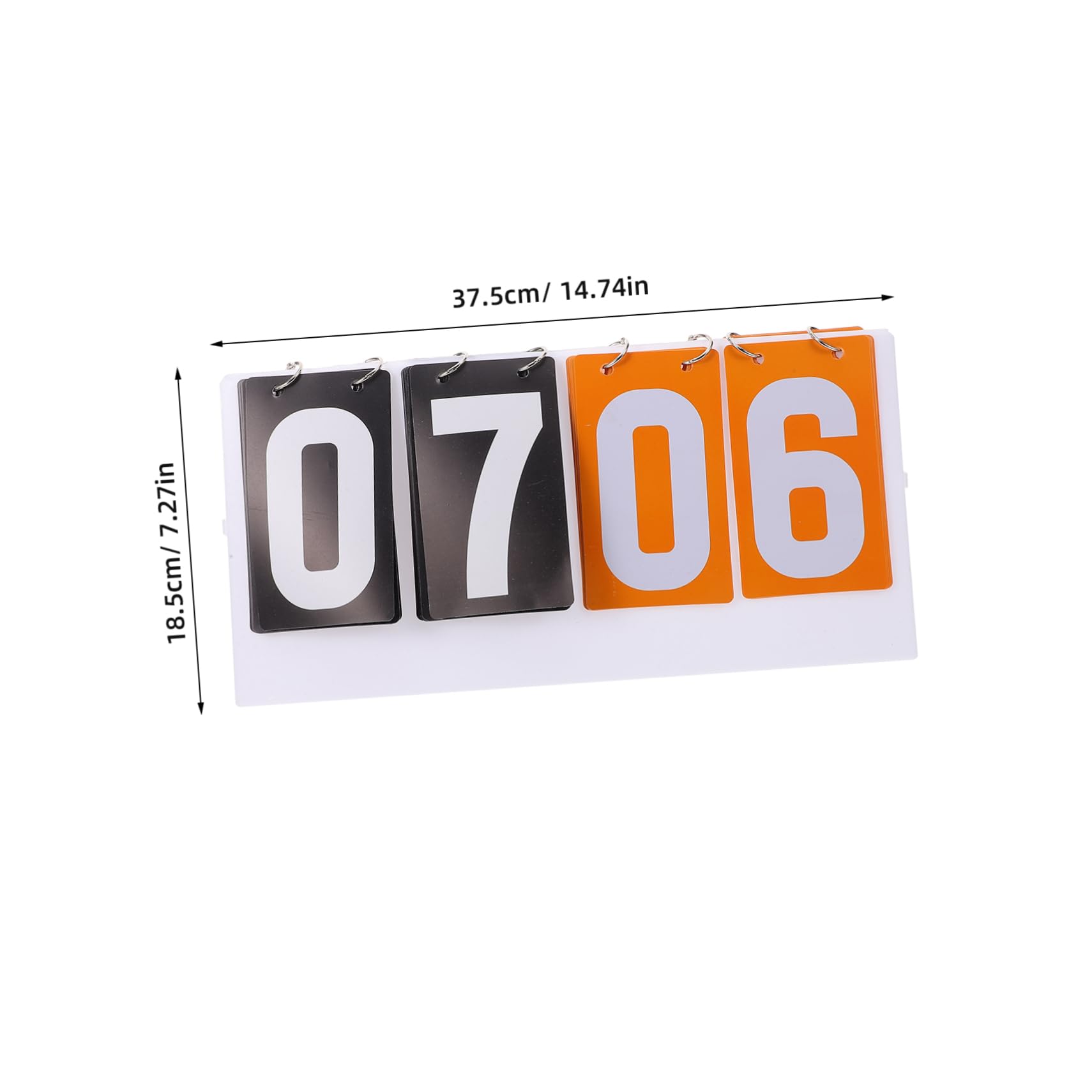 Gogogmee Scoreboard Score Board Portable Tennis Score Keeper Sports Score Ticker Portable Score Keeper PVC