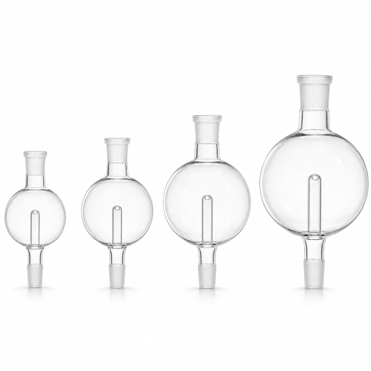 Rotation Förångare Stötfälla US Fogtätning Glas-500ml 29/42 + 29/42