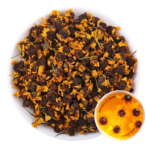 100% Kunlun Snow Daisy 40G/1.41oz Fresh, Non GMO Loose Leaf, Natural Dried Flowers Herbs for Soap Making, Syrup, Drinks, Baking, DIY Beauty, Sachets & Fresh Fragrance Snow Chrysanthemum