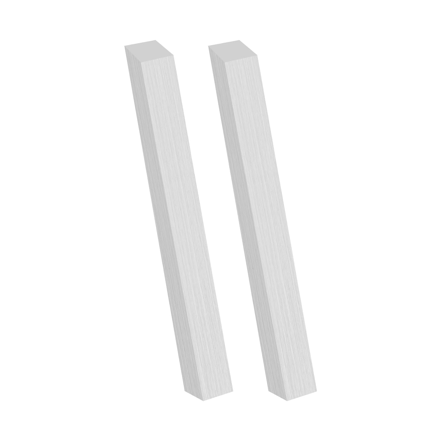 6061 Aluminum Flat Bars - 4 Pack -15
