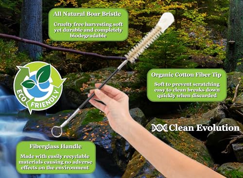 Image of Bendable Cleaning Brush | 3 Different Bendable Tips, Extendable Handle, For Narrow Spaces