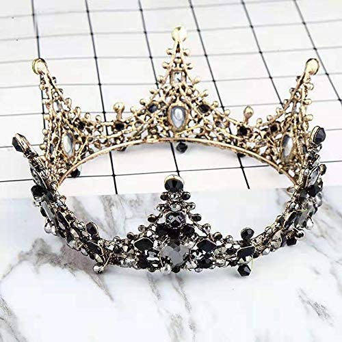 Crown nupcial de perlas para fiesta y accesorio de cabello en desfiles