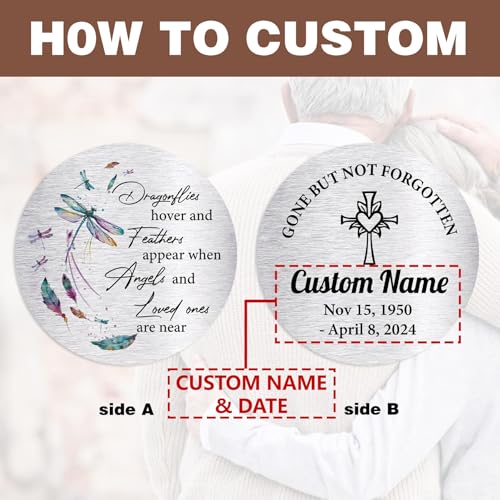Image of Pwesionalized Sympathy Wind Chimes 30 inch, Memorial Gift for Loss of Mom /Dad /Grandma /Loved one, 42inch Customized Bereavement Gift Idea for Condolences Funeral