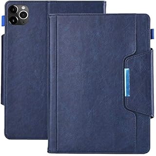 Jennyfly - Funda para iPad Mini 3 (piel sintética, función atril, función atril, función atril, función atril, función atril, parte trasera blanda), color azul