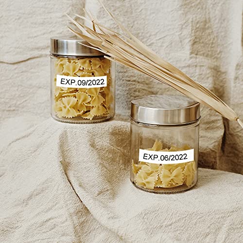 Aoje Compatible Label Tape Replacement For Dymo Letratag 91331 Black On White 1/2'' X 13' (12Mm X 4M), A91331 S0721660 Plastic Tape Refill Work With Dymo Lt-100H Lt-100T Lt-110T Qx50 Xr Xm 2000 6-Pack #TOP6