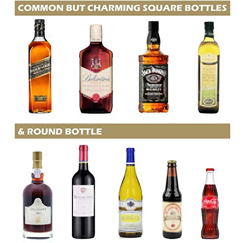 KKmoon Ferramenta de corte do cortador de garrafa de vidro para atualização da versão quadrada e red