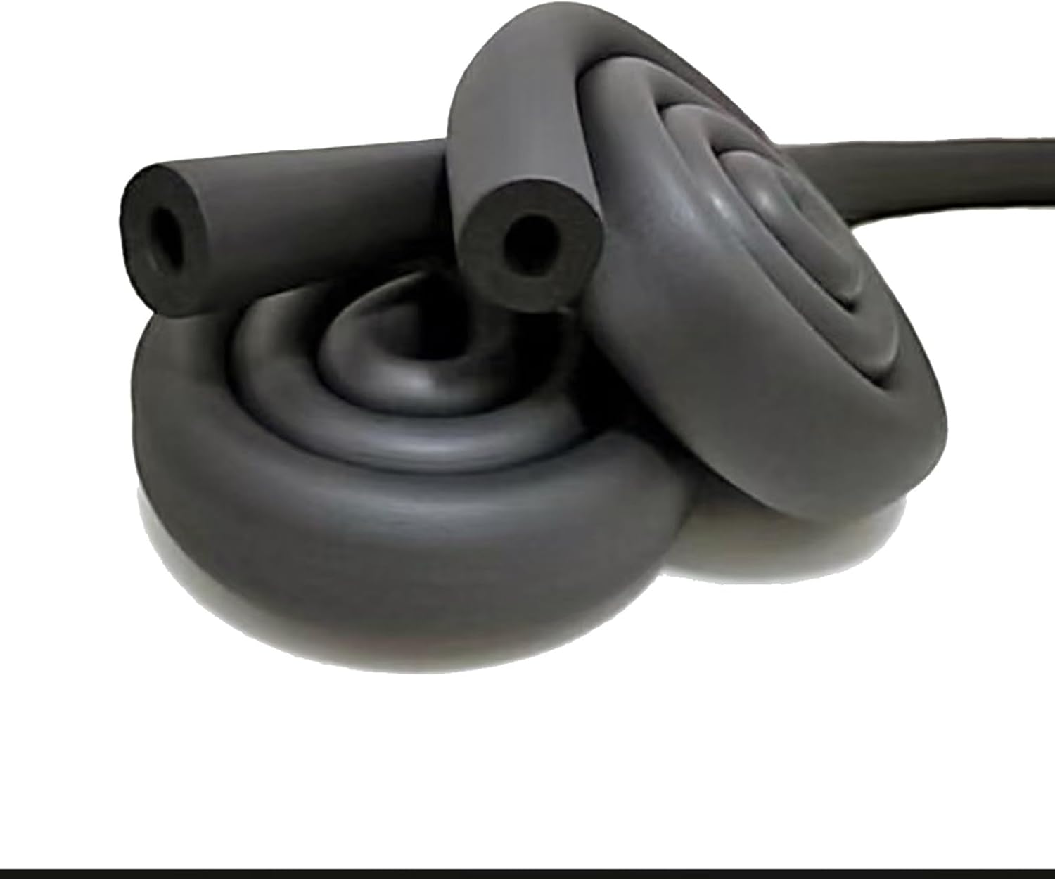 Antifreeze Pipe Insulation Cover 1.8/2 Metre Length Winter Insulation Tape Strong Round TubeLagging Heat Preservation Insulated Foam Tubing for Fitness, Bicycle Handle(ID108mmxT20mmx2m)