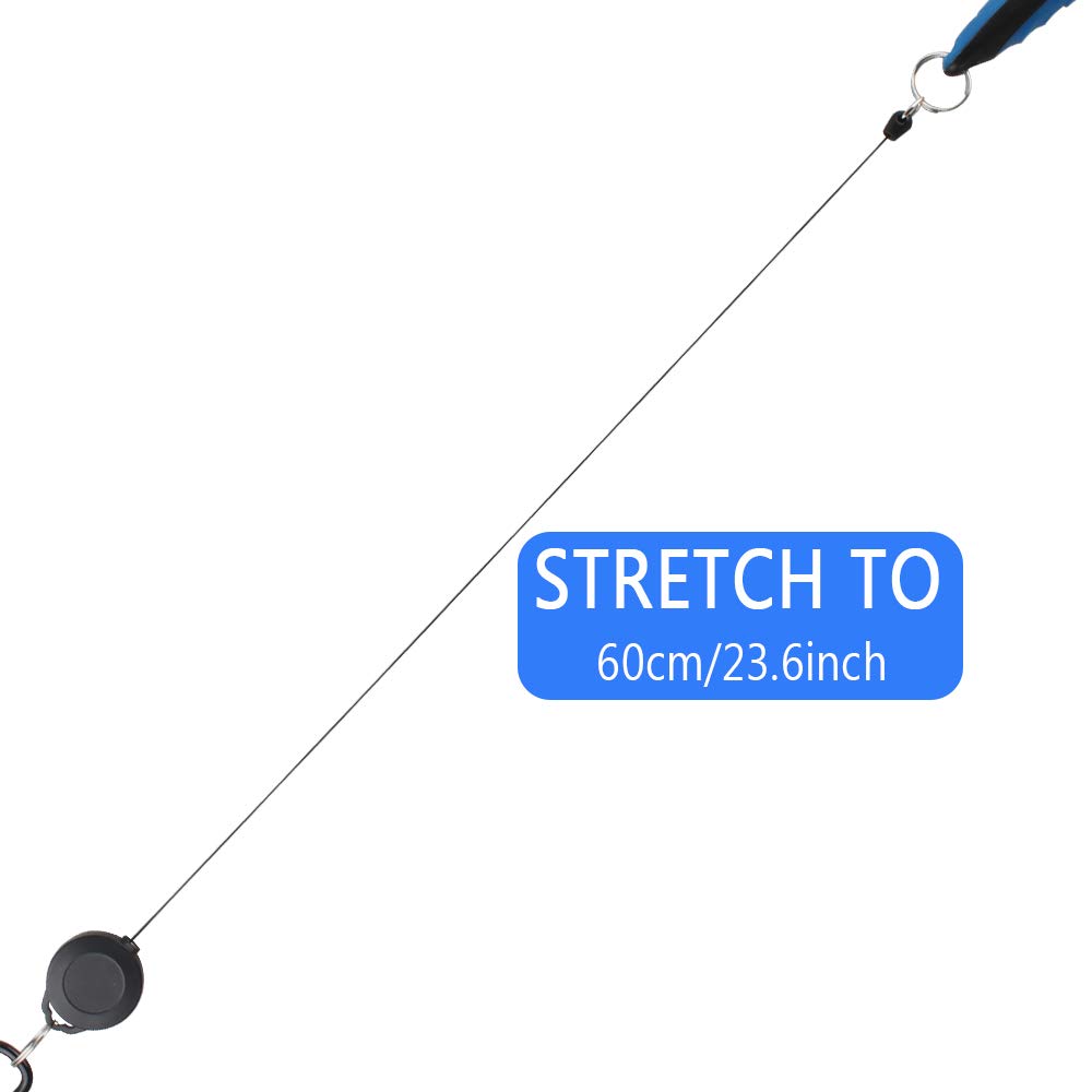 Dadabig 3 Pezzi Spazzola da Golf, Spazzola per La Pulizia del Golf Accessori per Mazze da Golf con Doppia Setola Spazzola da Golf per Mazze con Moschettone/Clip Telescopica-3 Colori (Nero/Rosso/Blu)