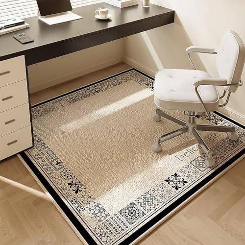 チェアマット 140cm カーペット 床保護マットデスク100 ゲーミング