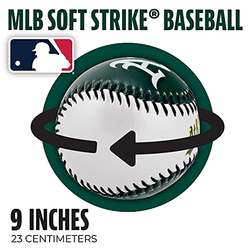 Image of Franklin Sports MLB Team Soft Baseballs - Team Logo - Fan Shop Toy Baseball for Kids - Decoration for Desks and Office