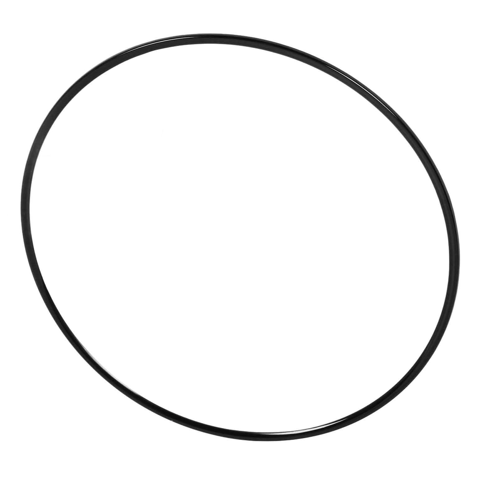 KIMISS Set 4 Pezzi di Cerchi in Lega di Alluminio 18 Pollici con Strisce di Protezione Autoadesive e Decorazioni Decorative per Ruota (Black)