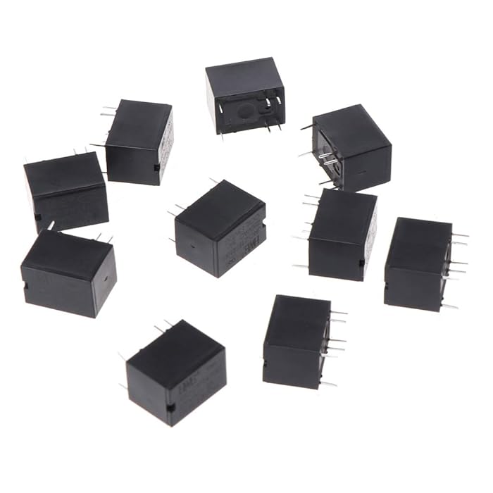 Buy Mini Power Relay, Hanzou 10pcs JRC-21F 4100 DC Mini Power Relay 6 ...
