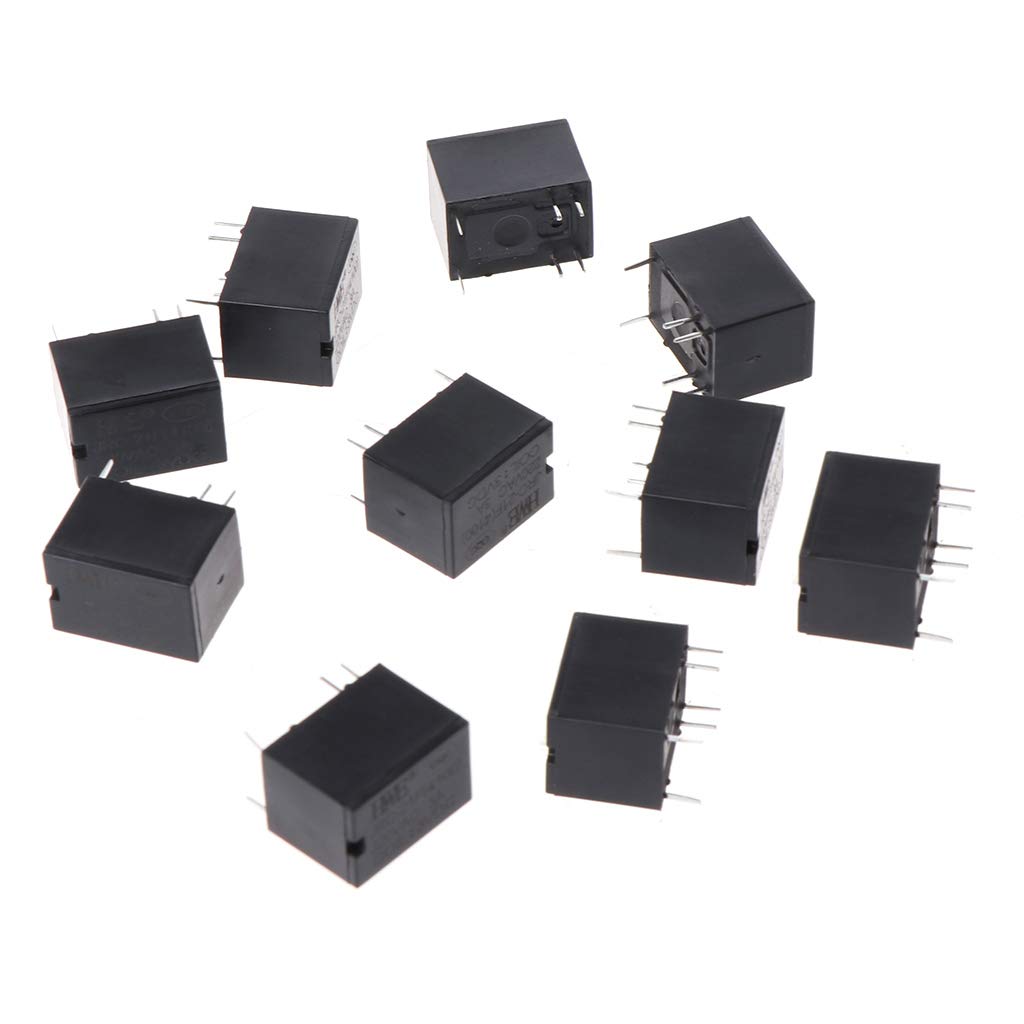 Buy Mini Power Relay, Hanzou 10pcs JRC21F 4100 DC Mini Power Relay 6