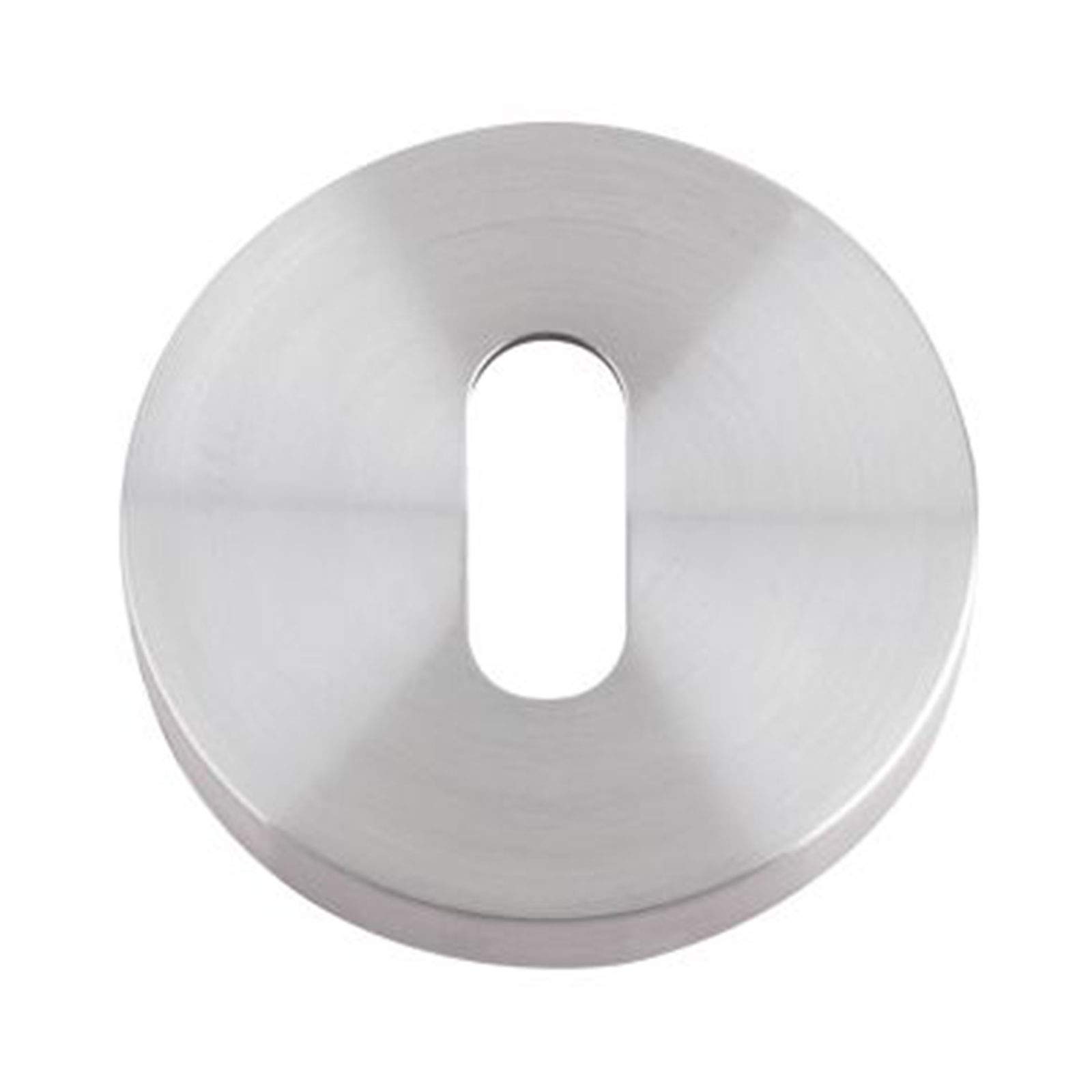 Zoo Round Rose Escutcheon - Satin Stainless Steel - Standard Profile