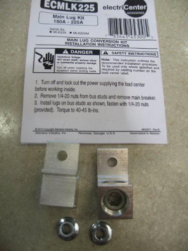 SIEMENS ECMLK225 Lug,Sub Feed 150-225a, Color