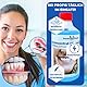 Dental Konzentrat Ultraschallreiniger - Entfernung von Belägen und Verfärbungen - für Gebisse, Prothesen, Zahnersatz & Zahnspangen (250 ml)