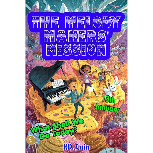 The Melody Makers' Mission Audiolibro Por P.D. Cain arte de portada
