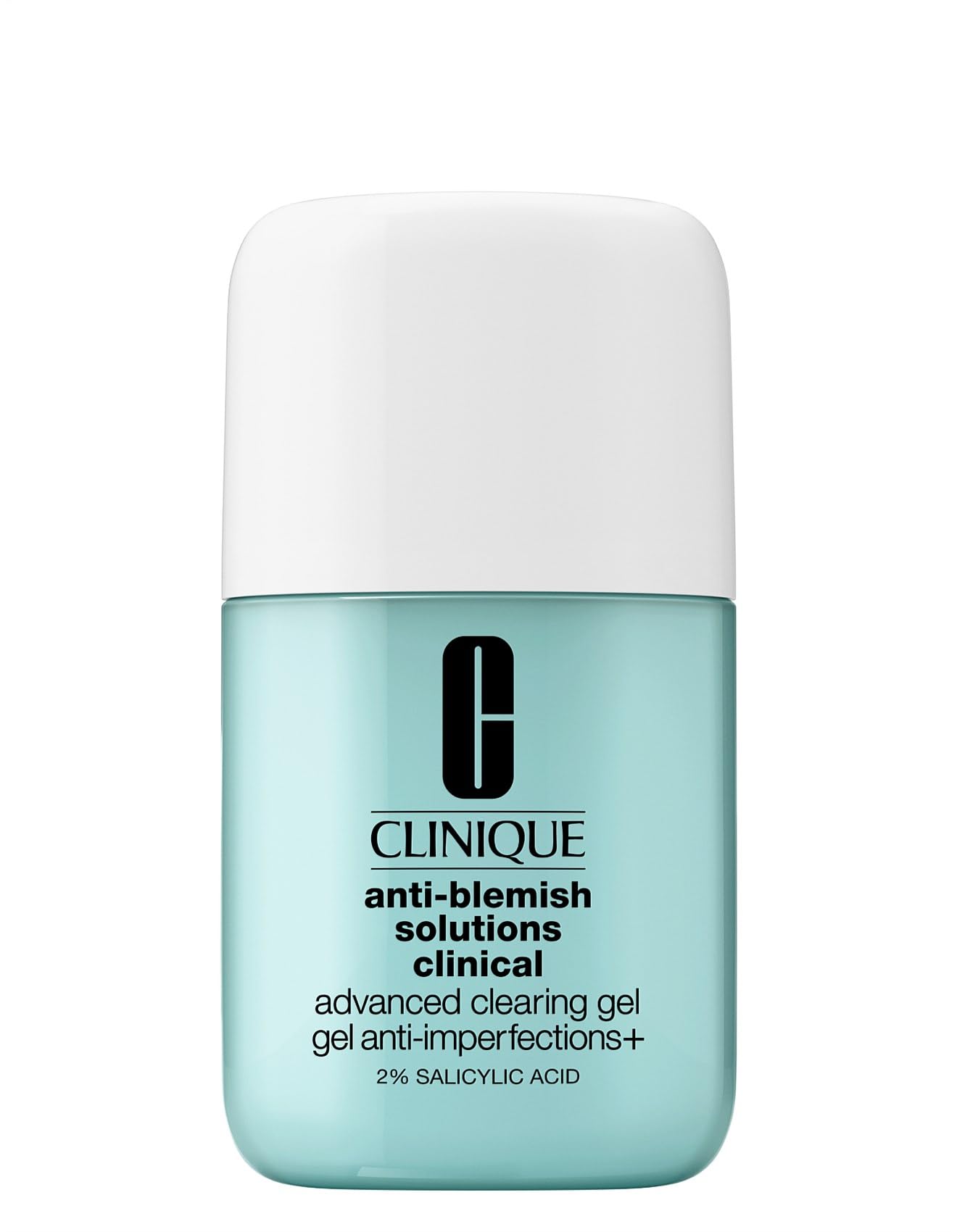 Clinique Anti-Blemish Solutions Clinical™ Advanced Clearing Gel | Gel facial con 2% de ácido salicílico | Reduce las impurezas | 20 ml