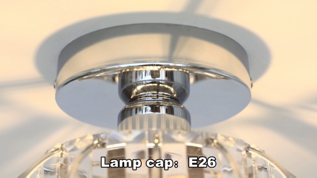 Amazon.com: YYJLX Modern Semi Flush Mount Ceiling Light