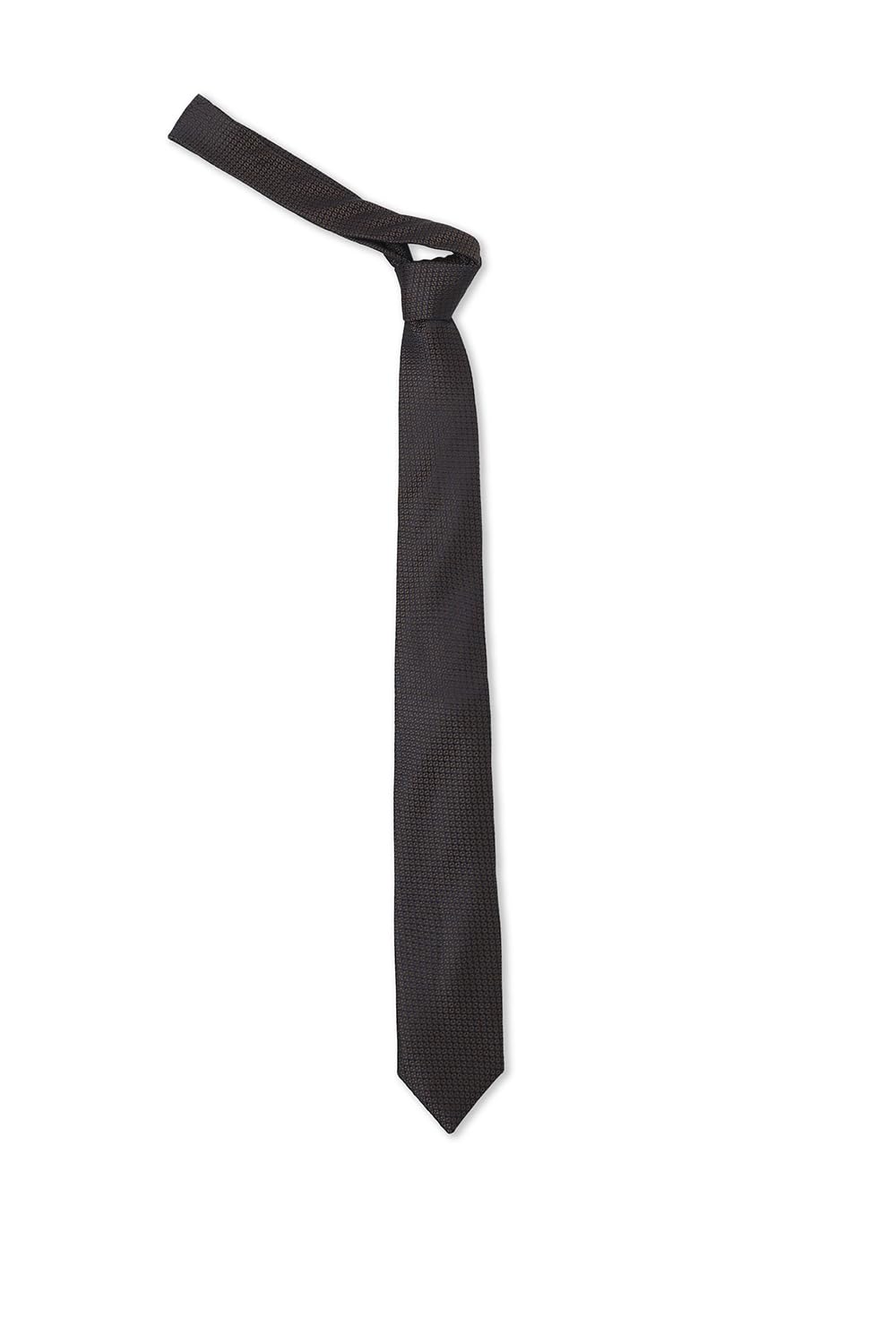 allen solly Men Brown Embroidered Formal Ties-picture-34