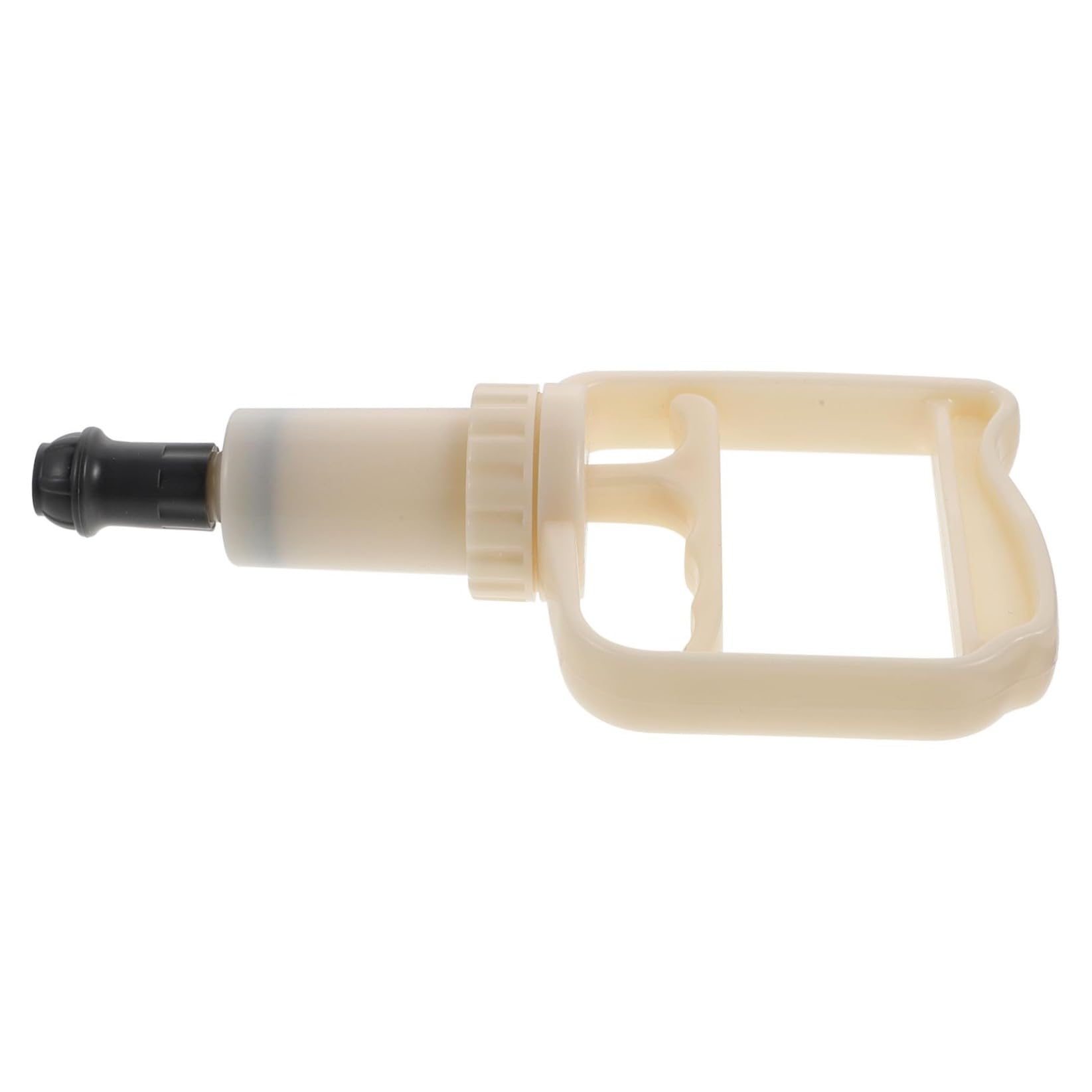PartyKindom Pompe Manuelle à Vide pour Ventouses D'acupression en Abs Beige, Portable et Sûre, Accessoire pour Thérapie par Ventouses