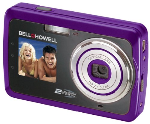 Bell and Howell 2V5-P 12 Megapixel 2view Digital Camera (Purple)