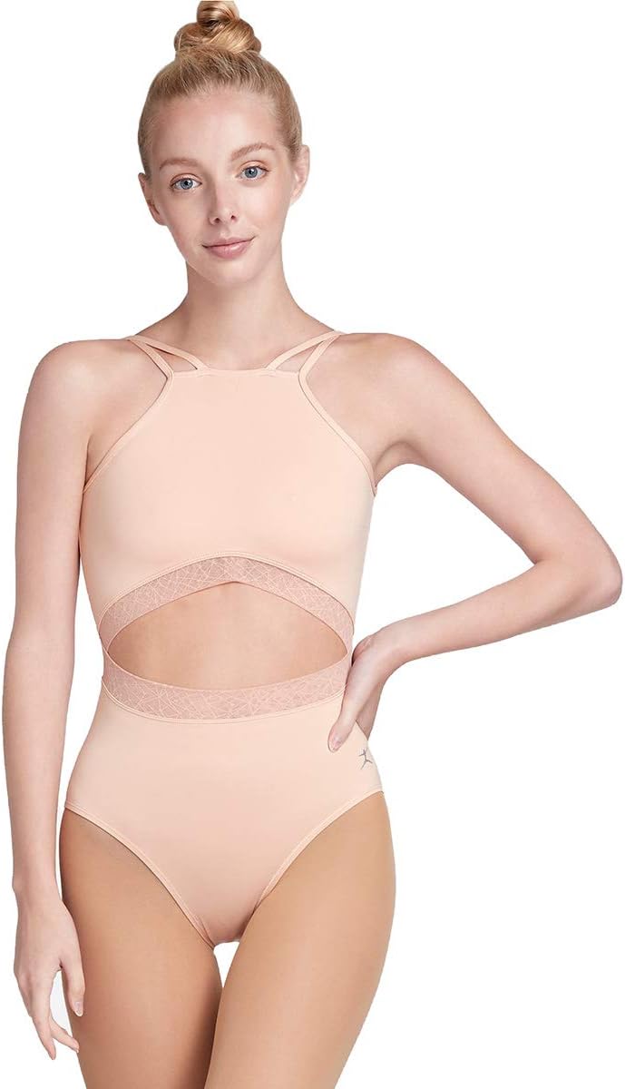 Danskin Women's High Neck Leotard