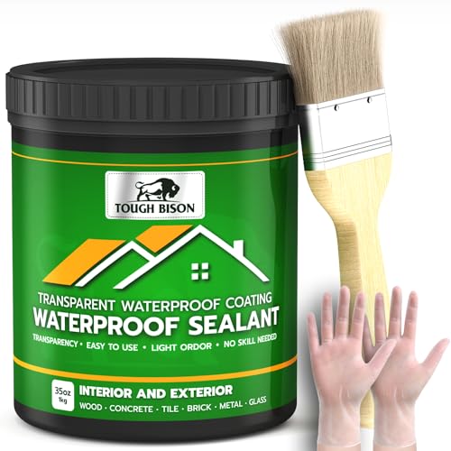 Clear Waterproof Sealant – Water-Based Transparent Waterproof Coating Acrylic Paste