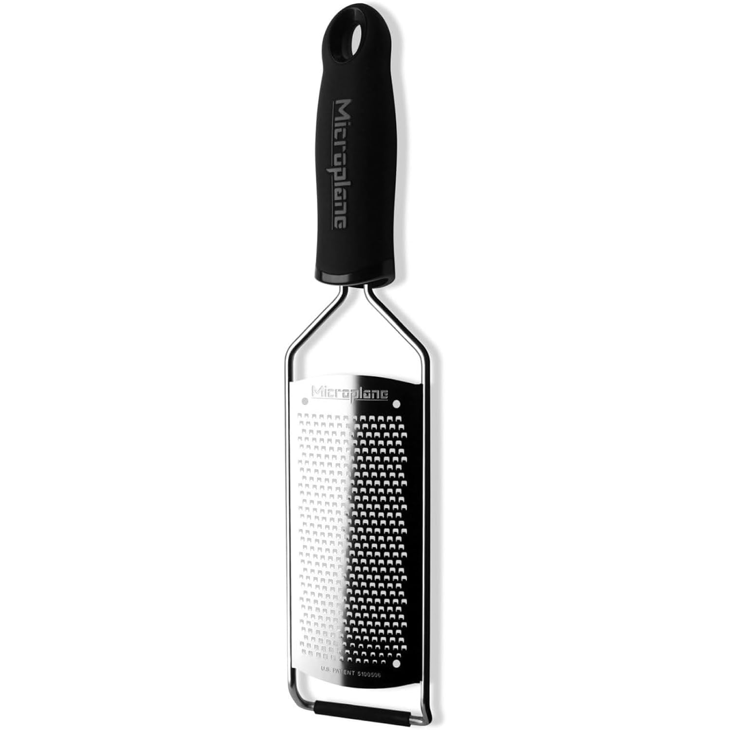 Microplane Gourmet Series Hard Cheese Grater Fine Black