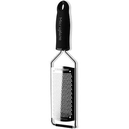 Microplane 45004 Gourmet Series Black Fine Grater