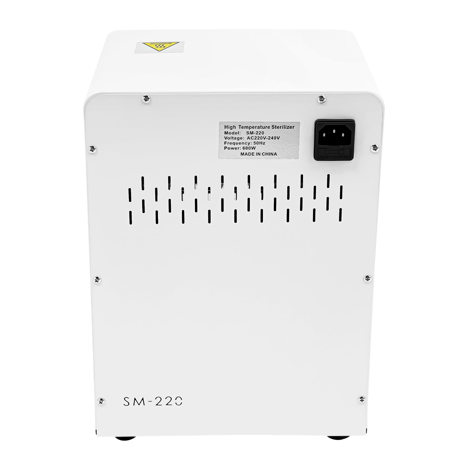Sterilizzatore ad alta temperatura, 600 W, 220 °C, sterilizzatore a calore secco | Sterilizzatore ad aria calda da 0 a 60 minuti, per studi di pedicure, parrucchieri, saloni per unghie