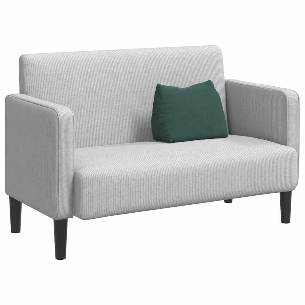 Cuscino per lo schienale in velluto a coste, 45 x 20 x 35 cm, ergonomico, rimovibile, lavabile, traspirante, per divano, sedia da ufficio, letto e ufficio, antiscivolo, con stabile supporto