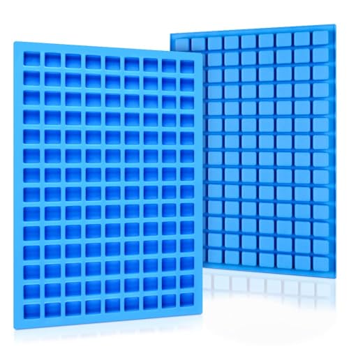 La mejor selección de Moldes de dulces disponible en línea para comprar. 37 Moldes cuadrados de silicona para caramelos – Mini moldes de silicona para dulces duros, chocolate, gomoso, caramelo, ganache, cubitos de hielo (2)