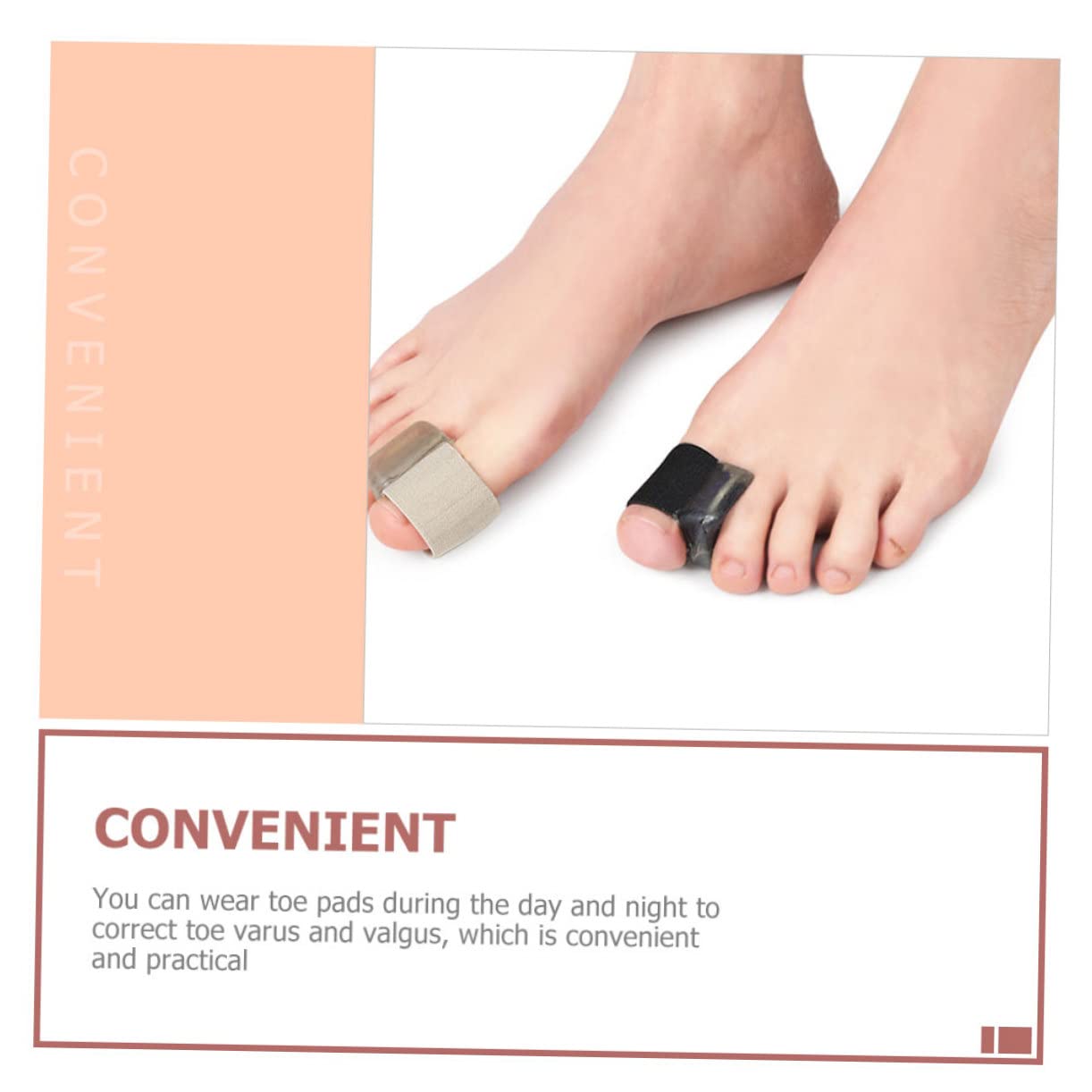 SOESFOUFU Separators for Men for Women Separators for Women Spacers for Feet Men Spacer for Daily Foot Care