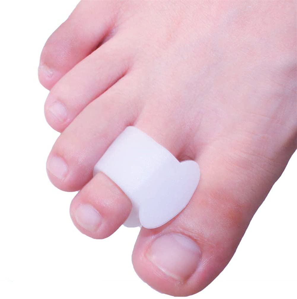 Correttore Per Alluce Valgo Bambini In Gel – Separatore Morbito Per Dita Dei Piedi (2 Pezzi) Dai 3 Agli 8 Anni
