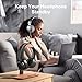 UPERGO Walnut Headphone Stand, Wood Headset Stand for Desk, Universal Headphone Holder with Storage Base for Gaming, Airpod max, Bose,Razer