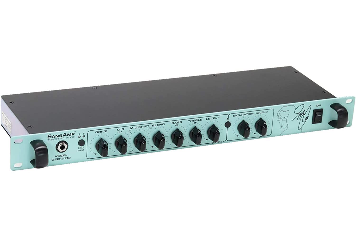 Briskdrop Tech 21 GED-2112 Geddy Lee Signature SansAmp - Bundle