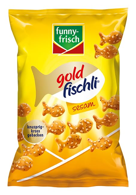 Funny-Frisch goldfischli Sesam, 10er Pack (10 x 100 g)