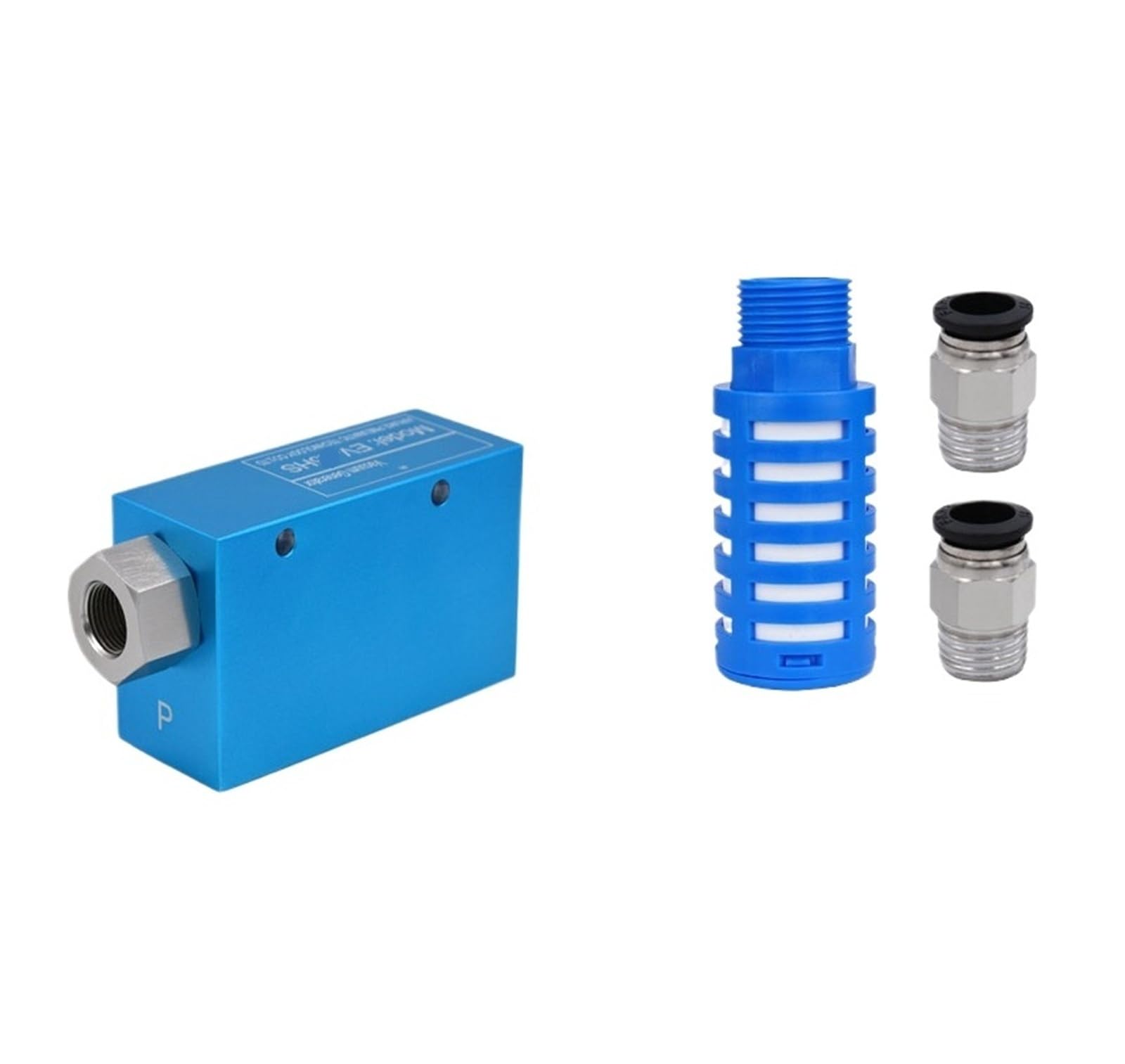 Zslsdrhd One Color Ev Vacuum Generator Ev10hs/15Hs/20Hs/Ev-25Hsck(Ev-25Hs+8Mm Conne+Silencer)