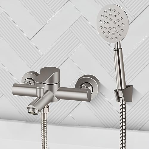 Mitigeur de baignoire avec douchette pour transformer votre bain en spa de luxe