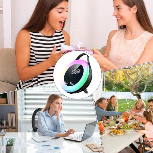 Enceinte induction sans fil avec support téléphone et chargeur rapide ABS - 4