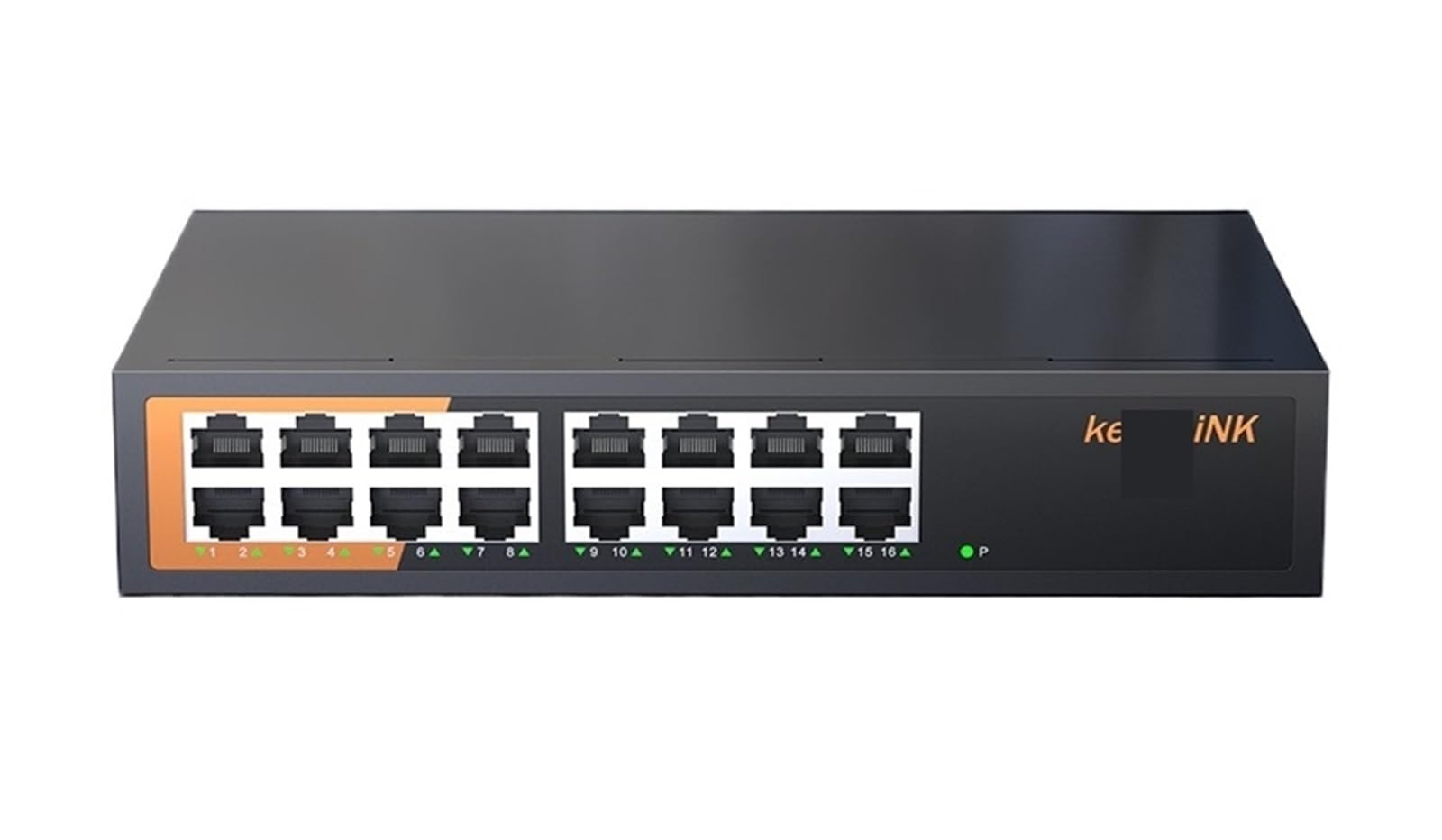 Switch Gigabit Ethernet a 16 porte Plug and Play non gestito (interruttore con spina europea)